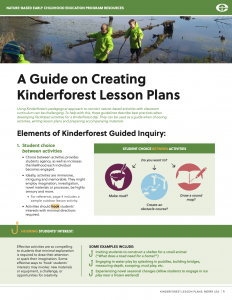 A Guide on Creating Kinderforest Lesson Plans