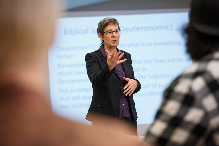 Jo Ann Brant teaching