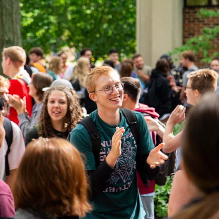 GC students at Opening Convo