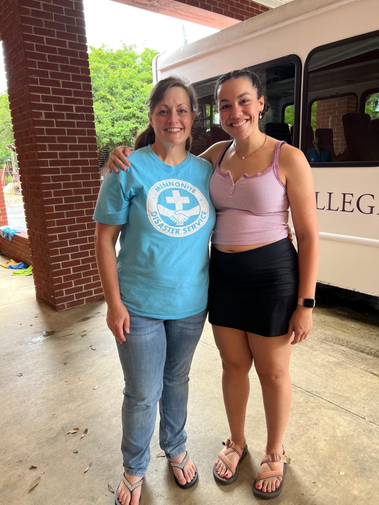 Michele WhiteEagle and Aysia Adkins