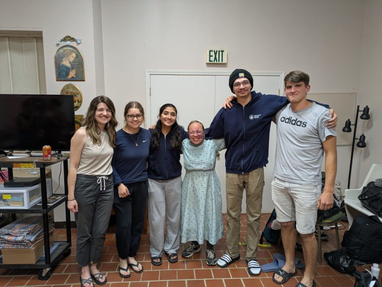 Group of students on Study Service Term