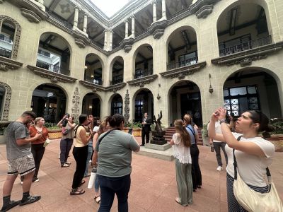 Students on SST in Guatemala