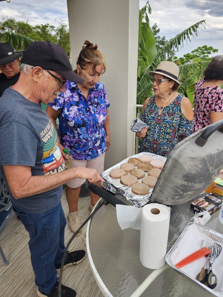People preparing food