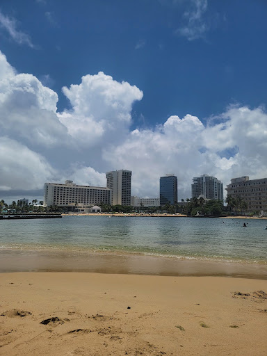 The view at Escambrón beach in San Juan, Puerto Rico