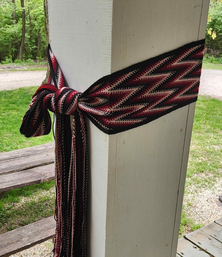 weaving scarf