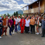 All the women and mothers of my host mother’s family. Plus the random customer who wanted to be included.