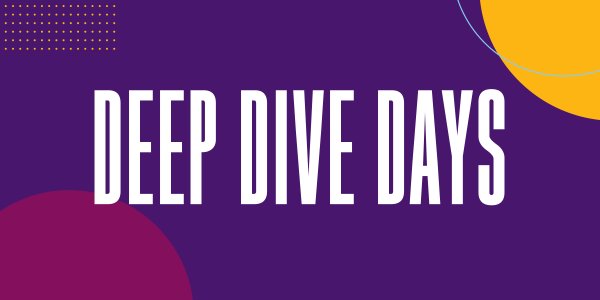 Deep Dive Days Graphic
