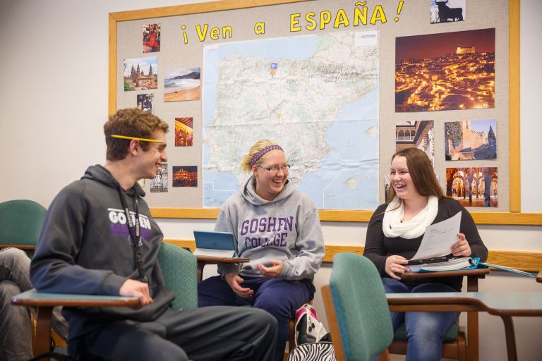 Class at Goshen College
