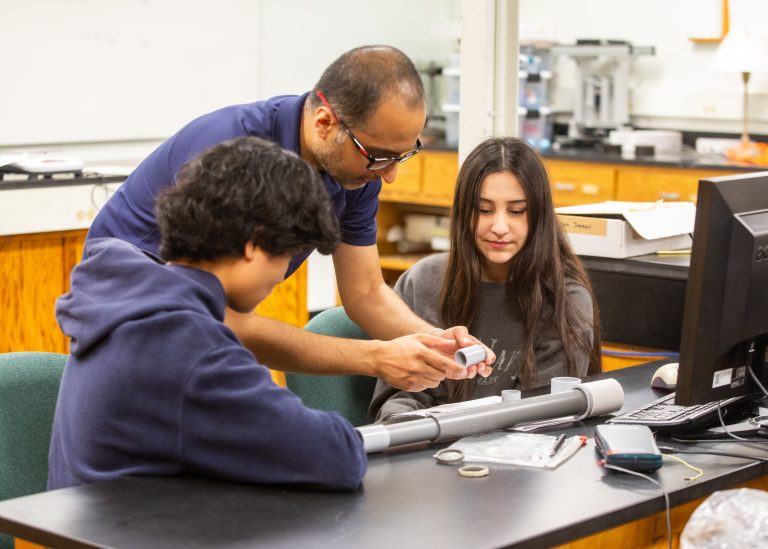 Students in class