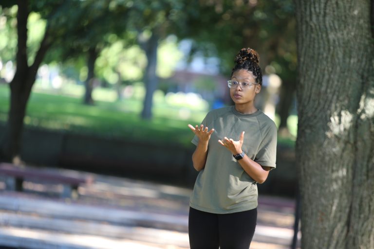 ASL interpreting outside campus