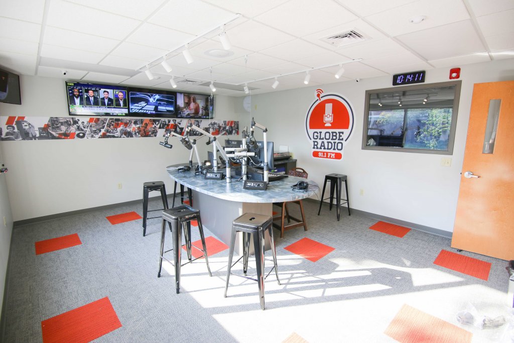 Radio Station in the Goshen College center for communications
