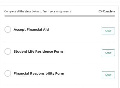 forms to complete step 6