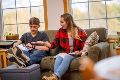 Students living in an Intentional living community