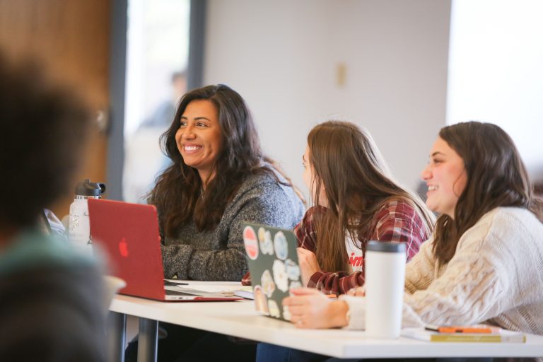 Students in class