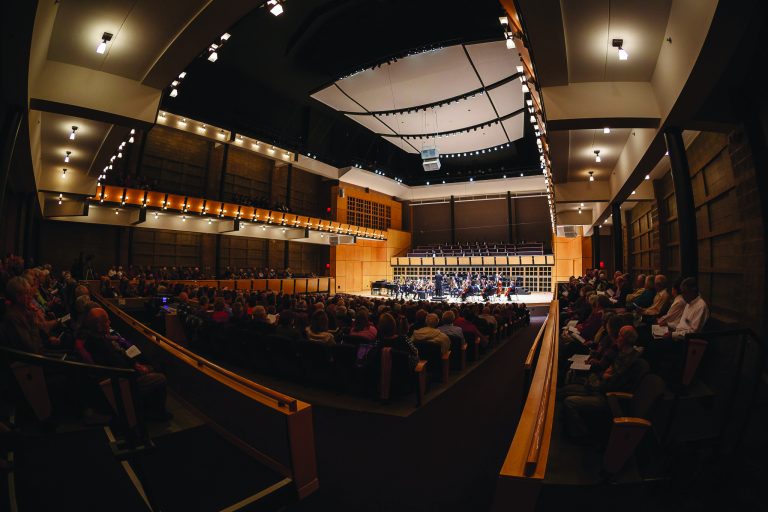Performance in Sauder concert hall
