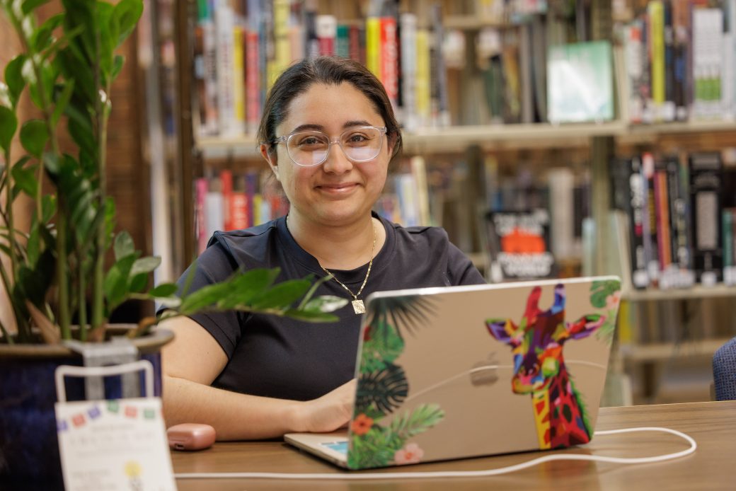 Student in Mennonite Historical Library