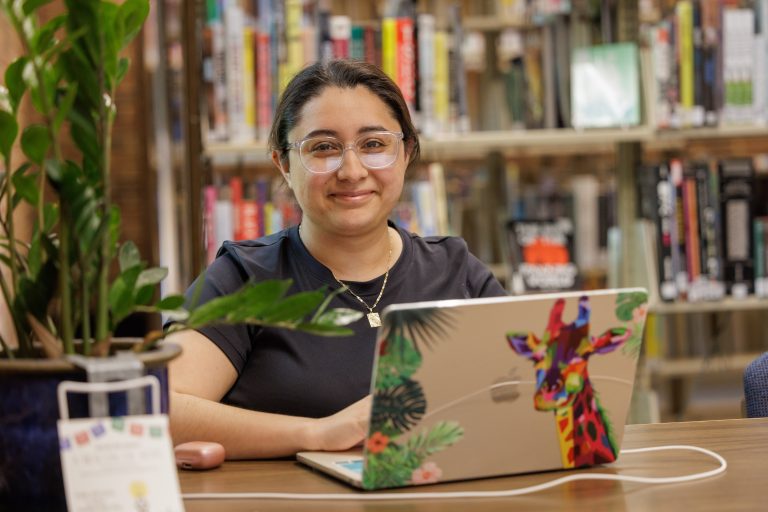 Student in Mennonite Historical Library