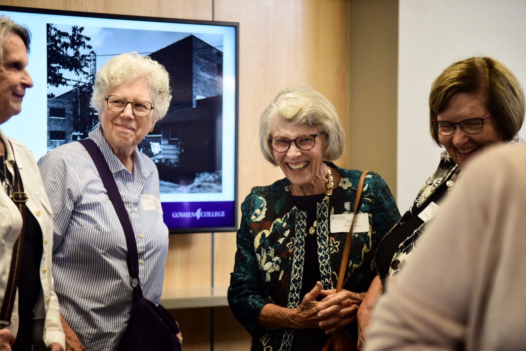 two older women smiling