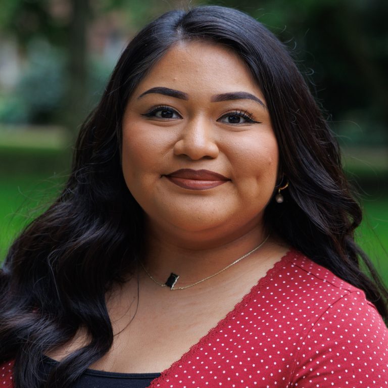 Runner up for the Global Citizenship Award, Angelica Garcia-Ponce