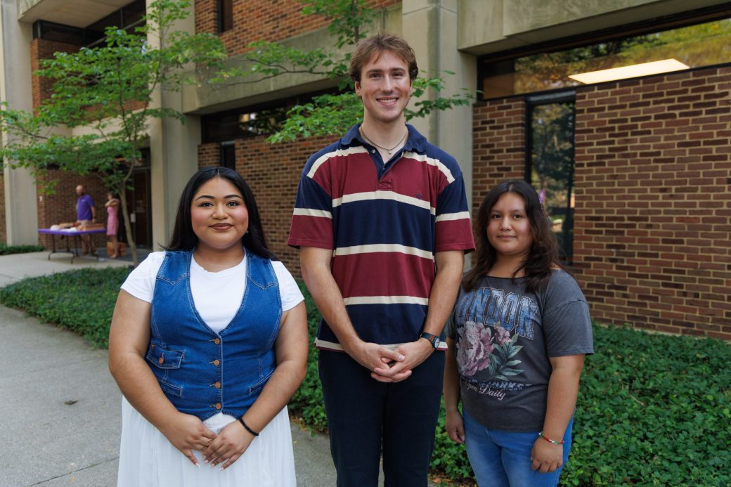 Summer Cuatepotzao Perez, Ben Koop and Angelica Garcia-Ponce