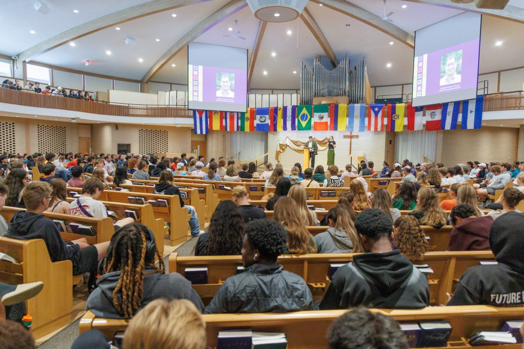 Audience photo of convocation