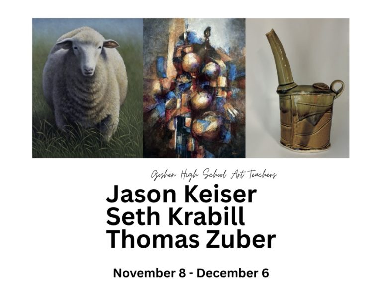 Hershberger Gallery Exhibit – Jason Keiser, Seth Krabill & Thomas Zuber
