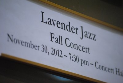 Lavender Jazz Fall Concert 2