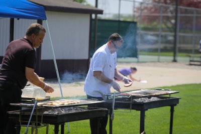 May term picnic and volleyball