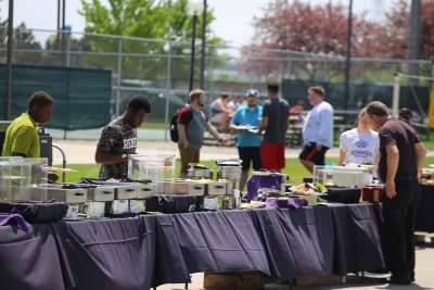 May term picnic and volleyball