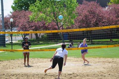 May term picnic and volleyball
