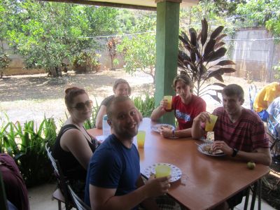 Lunch on the patio