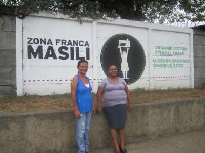 Two of the founding members and co-owners of this fair trade organic maquila