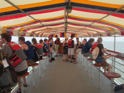 A short boat cruise along the shores of Lake Managua