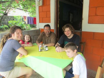 A delicious lunch in Catarina, the neighboring town.