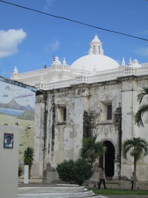 An example of some of the beautiful architecture in Leon that Natalie has been exploring.