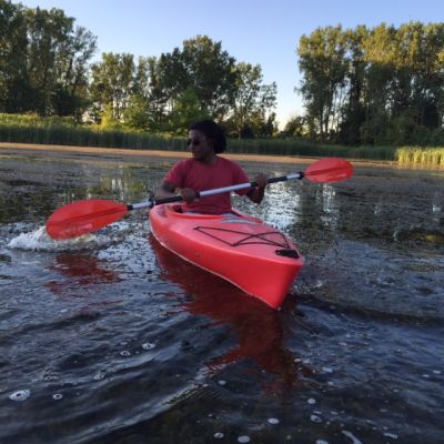 Sayyid kayaking