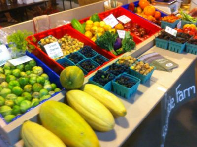 Farmers Market stand 2014