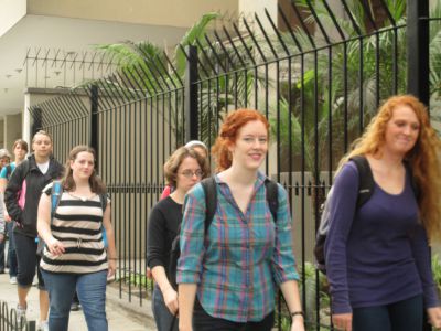 Next stop -- Casa Goshen, the directors' home