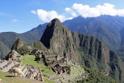 A timeless image: magnificent Machu Picchu.