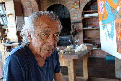 Portrait of an artist: Victor Delfin, Peru's most famous artist.