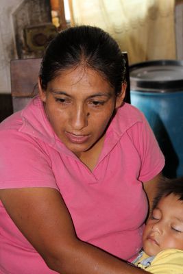 Corpusa Villavicencio Zela tells her story of "invading" a neighborhood in Villa El Salvador.