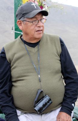 Pastor Benjamin Salas Aguirre leads the Anglican mission in a Puente Piedra neighborhood.