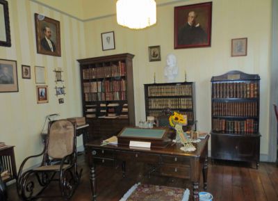 The office of Ricardo Palma, one of Peru's leading literary figures.