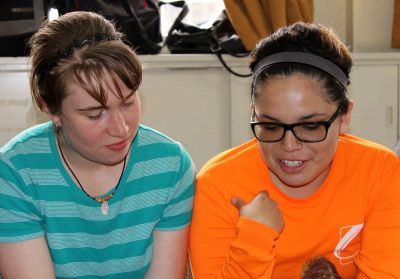 Leah and Edith learn they will be working at a clinic in Ayacucho.