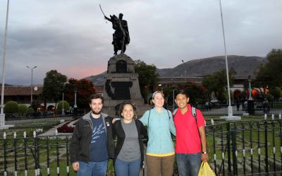 Andrew, Edith, Leah served in Ayacucho.