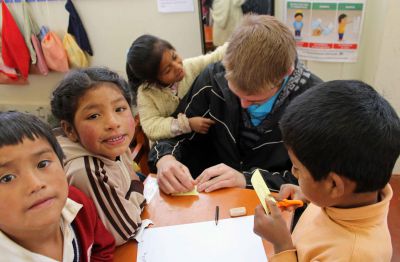 Students seek Matt's help, often insistently.