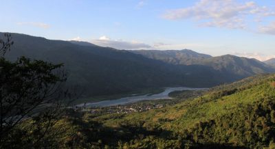 A view of the beautiful Perené River Valley.