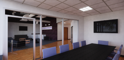 Communication center rendering 1