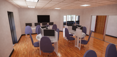 Communication center rendering 2