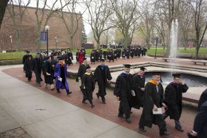 2013 Goshen College commencement processional